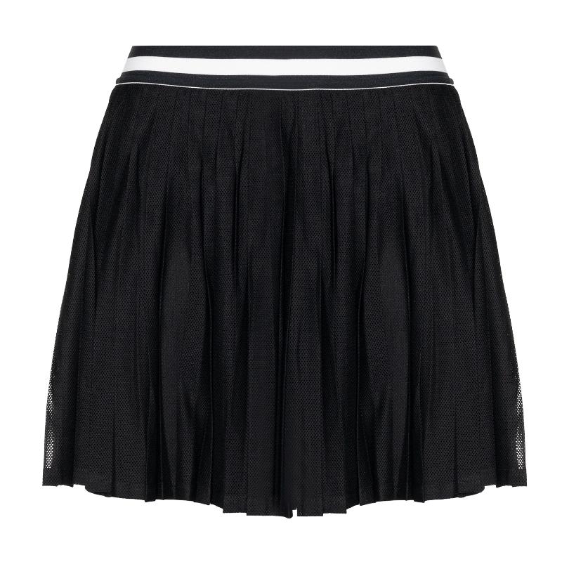 Falda Wilson Team Pleated Negro