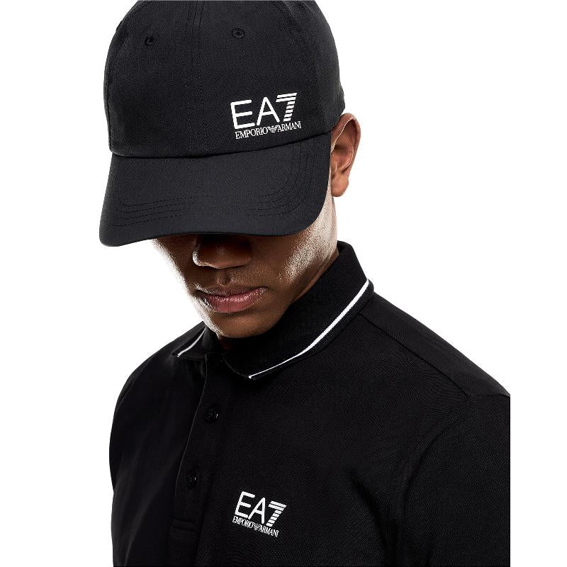 Gorra Armani EA7 Tenis Negro Blanco