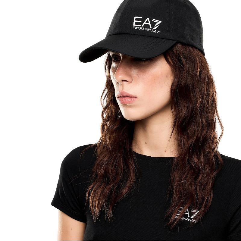 Gorra Armani EA7 Tenis Negro Blanco