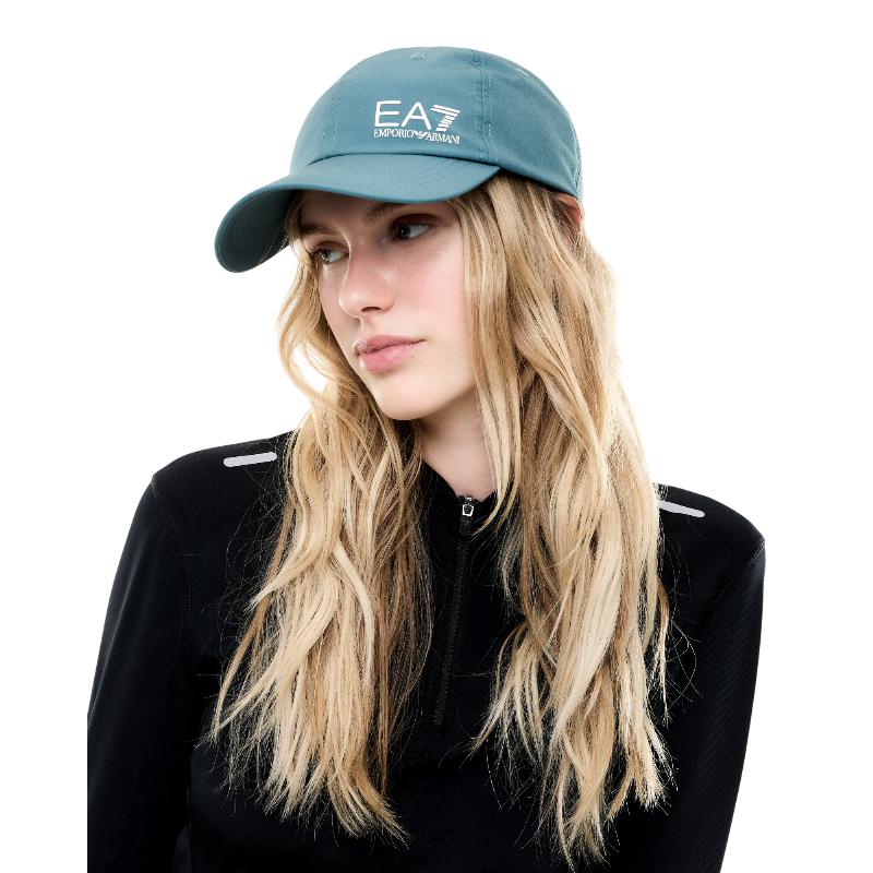 Gorra Armani EA7 Tenis Verde Blanco