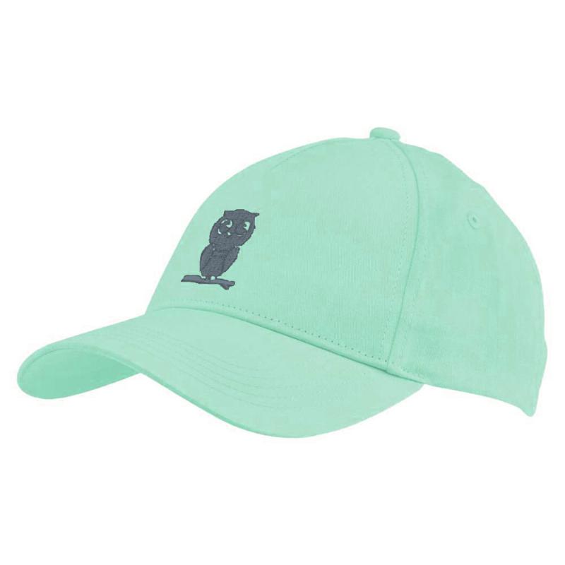 Head Owl Turquoise Blue Junior Cap