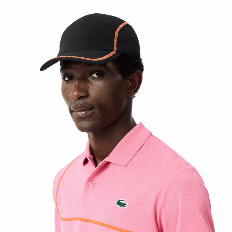 Black Block Color Lacoste Cap