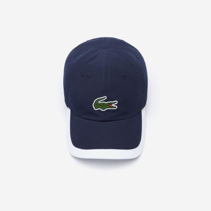 Gorra Lacoste Ligera Azul Marino Blanco