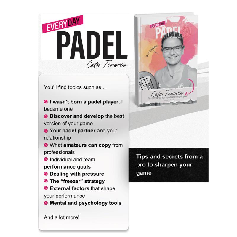 Libro Cata Tenorio Diariamente Padel Ingles