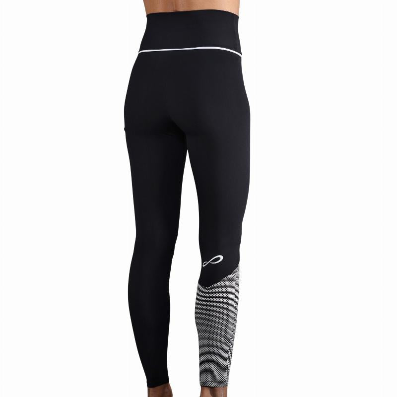 Mallas Endless Vanity Pocket Negro Blanco