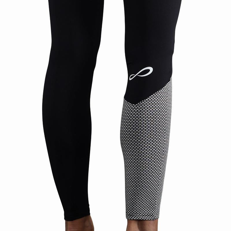 Mallas Endless Vanity Pocket Negro Blanco