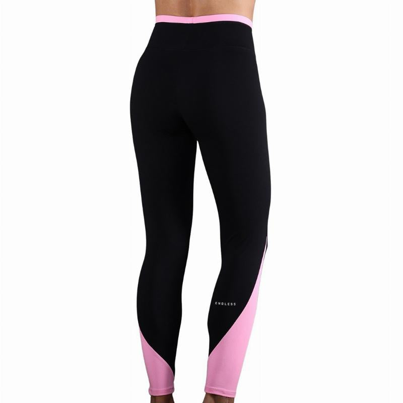 Mallas Endless Vexa Negro Rosa