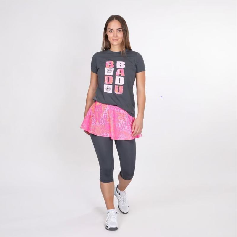 Bidi Badu Faida Skirt Leggings Dark Grey Pink