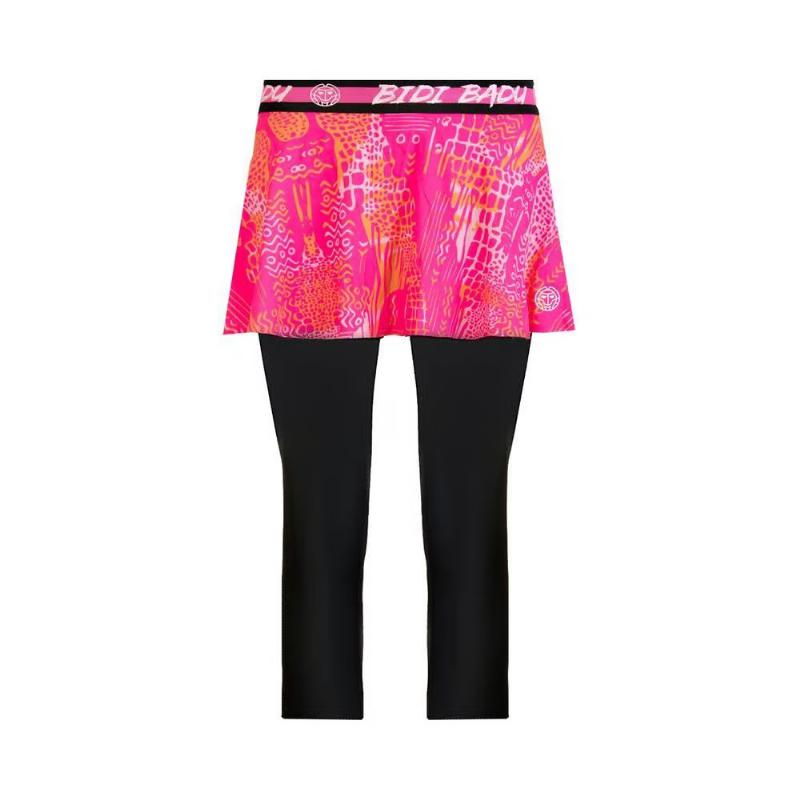 Bidi Badu Faida Skirt Leggings Dark Grey Pink