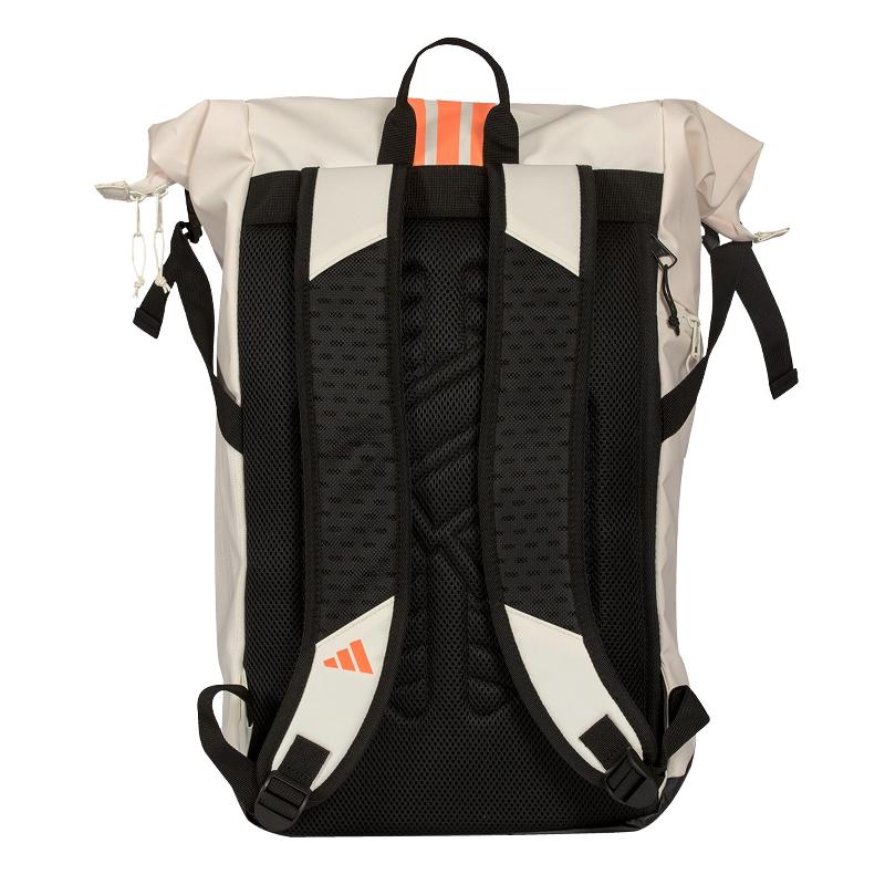Mochila Adidas Multigame 3.5 Blanco Tiza Naranja