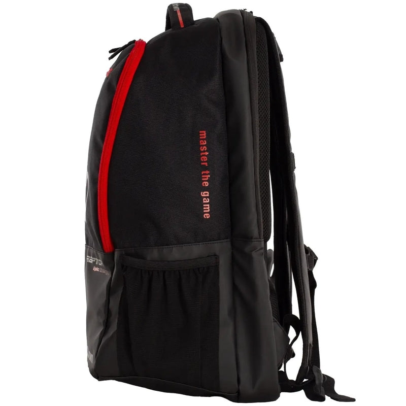 Mochila Black Crown Raptor Negro Rojo