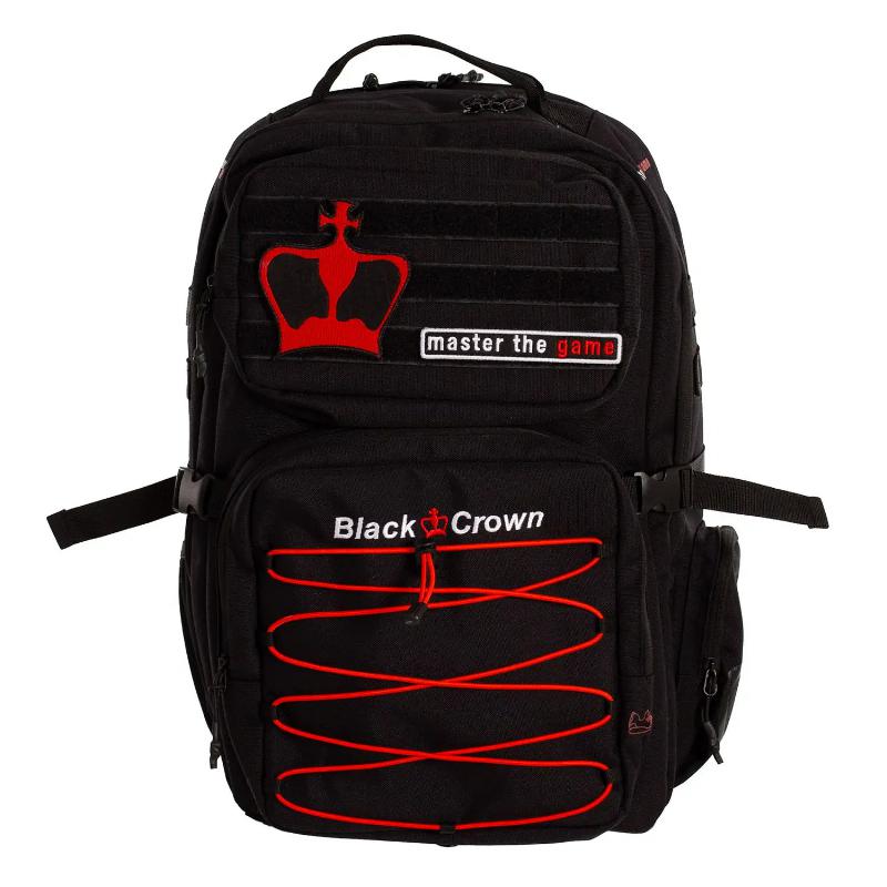 Sac à dos Black Crown Spartan Noir Rouge