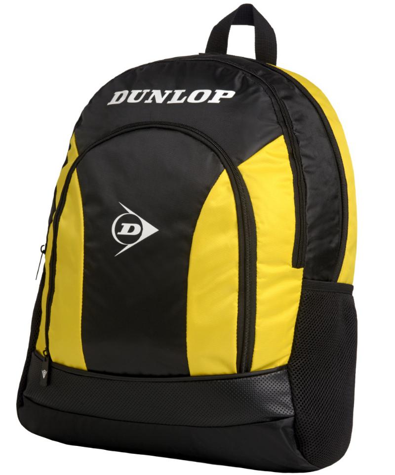 Mochila Dunlop Club Negro Amarillo