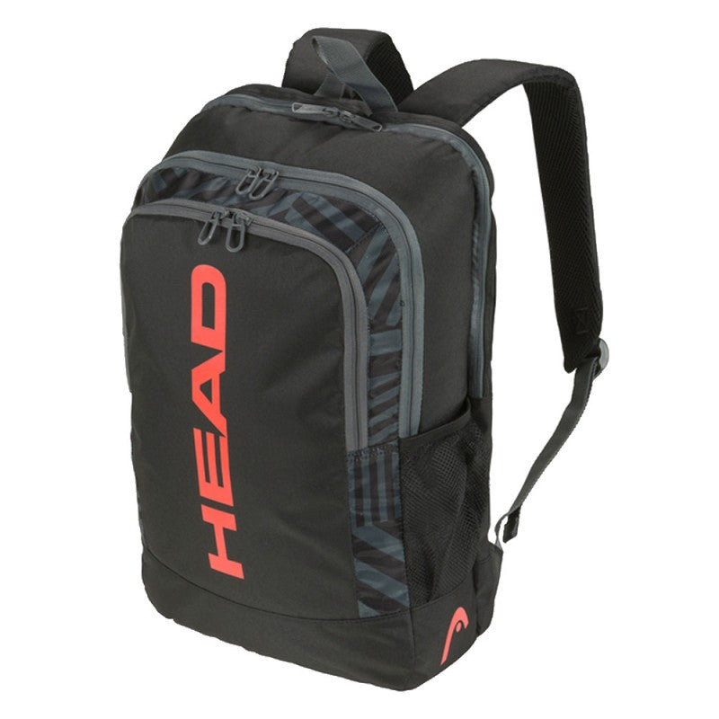 Head Base Black Backpack Orange