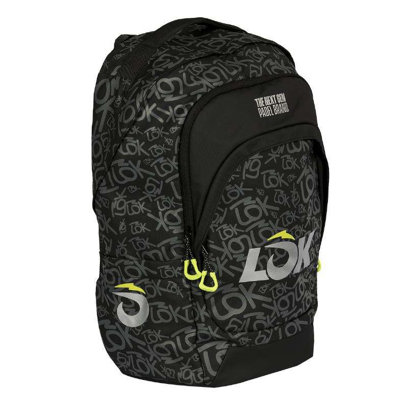 Mochila Lok Maxx 2 Negro Verde