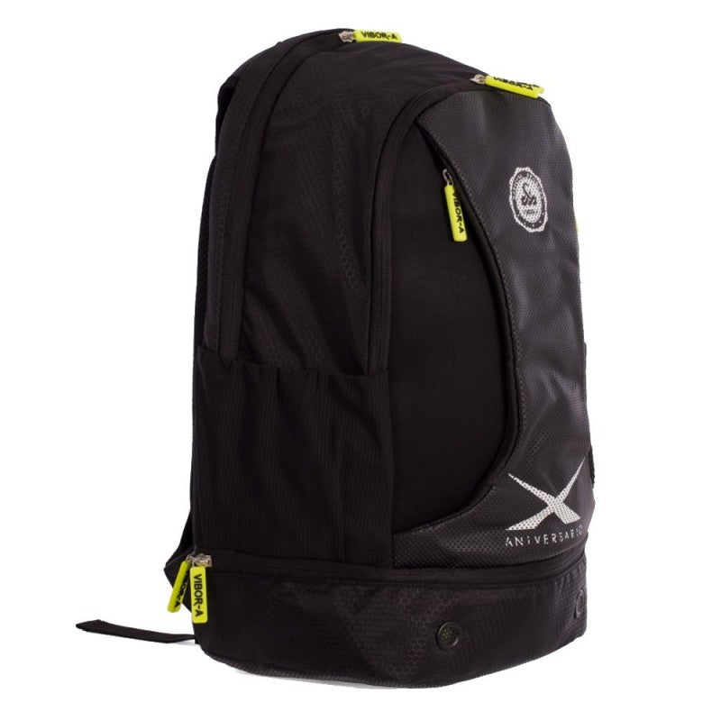 Mochila Vibora X Aniversario Negro Amarillo Fluor
