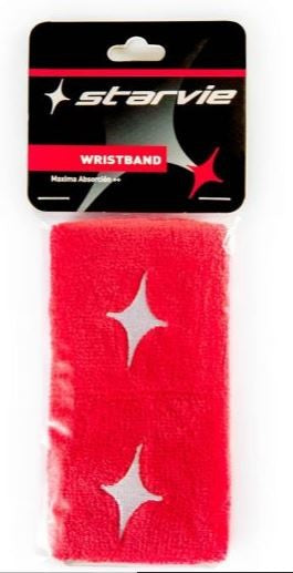 StarVie Wristbands Red White 2 Units