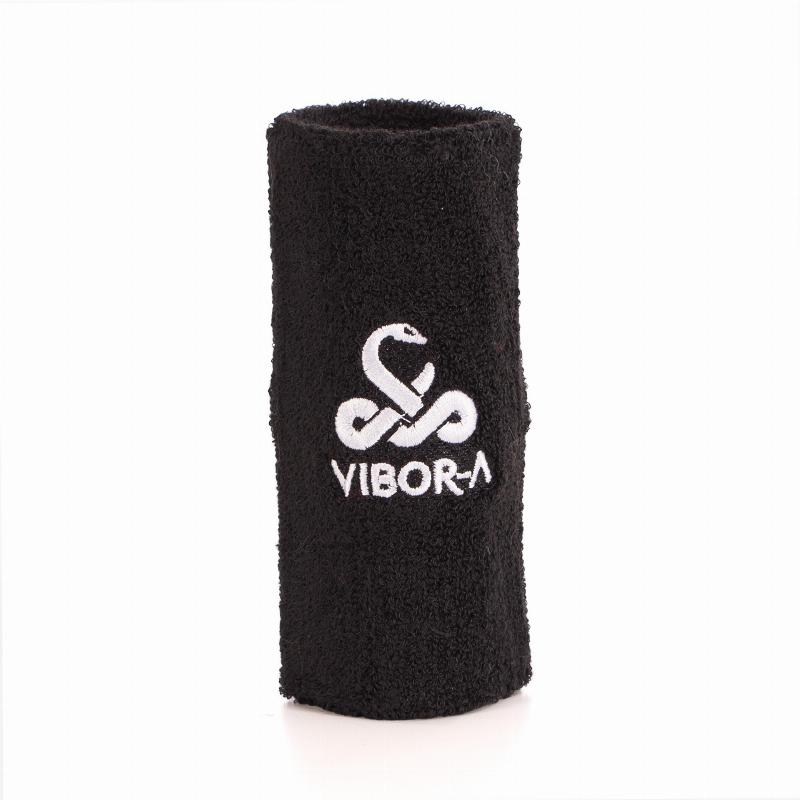 Wide Viper Wristband Black