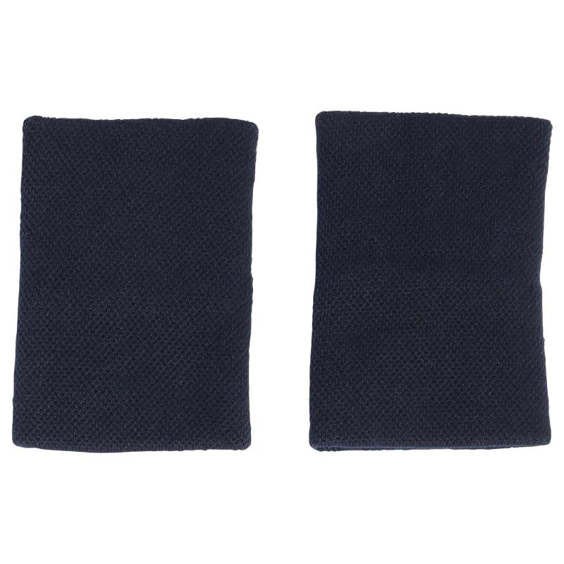 Muñequeras Adidas Azul Oscuro Blanco Grande 2 Unidades