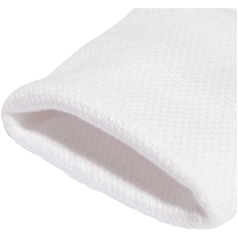 Muñequeras Adidas Blanco Naranja 2 Unidades
