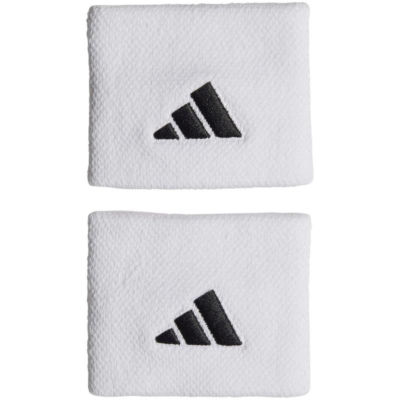 Muñequeras Adidas Blanco Negro 2 Unidades