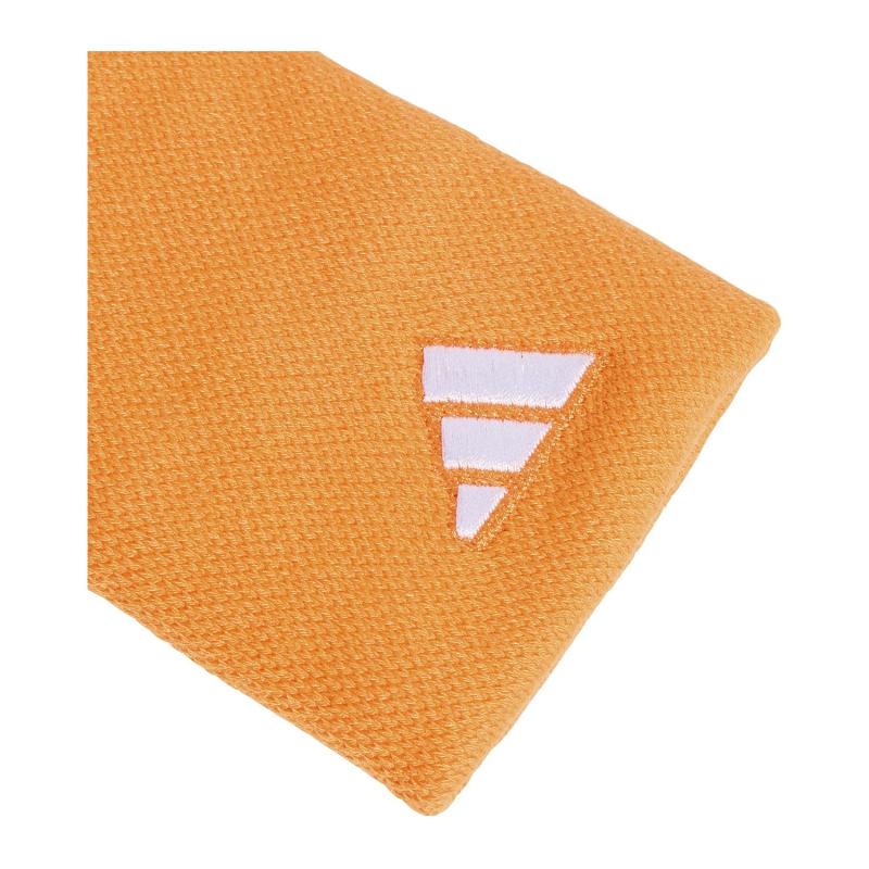 Muñequeras Adidas Naranja Blanco Grande 2 Unidades