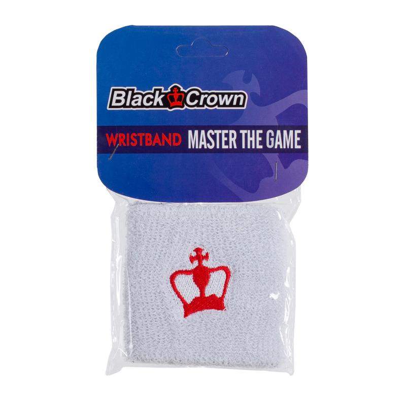 Muñequeras Black Crown Corta Blanco 1 Unidad