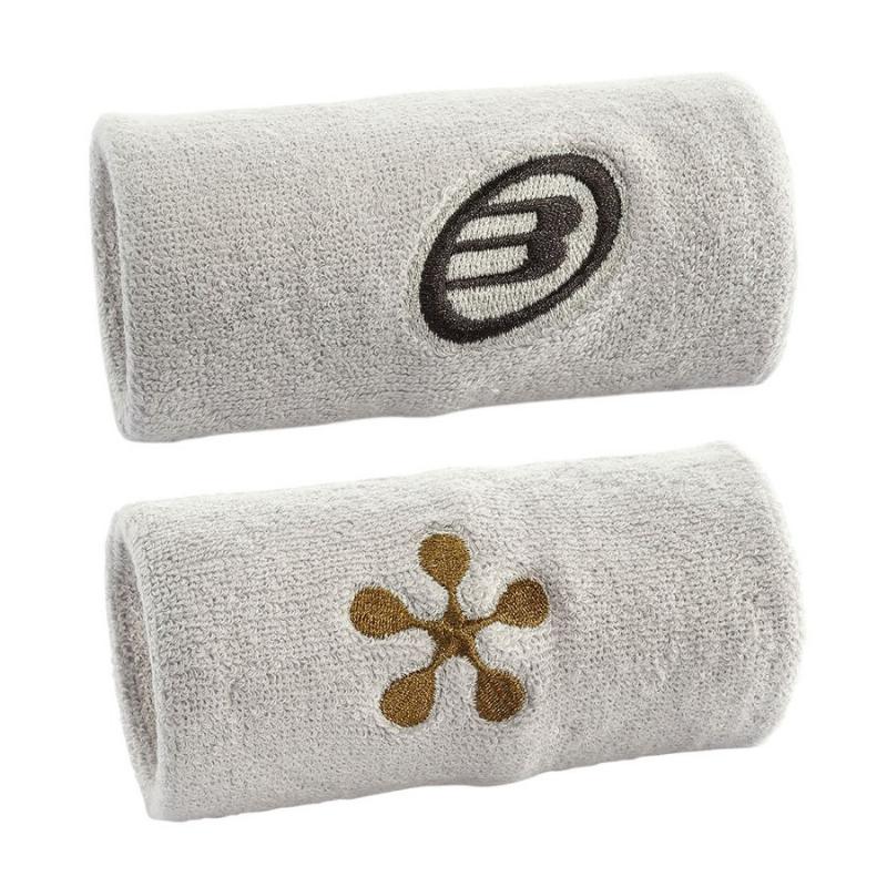 Muñequeras Bullpadel Premier Padel BPMU2507 Carbon Piedra 2 Unidades