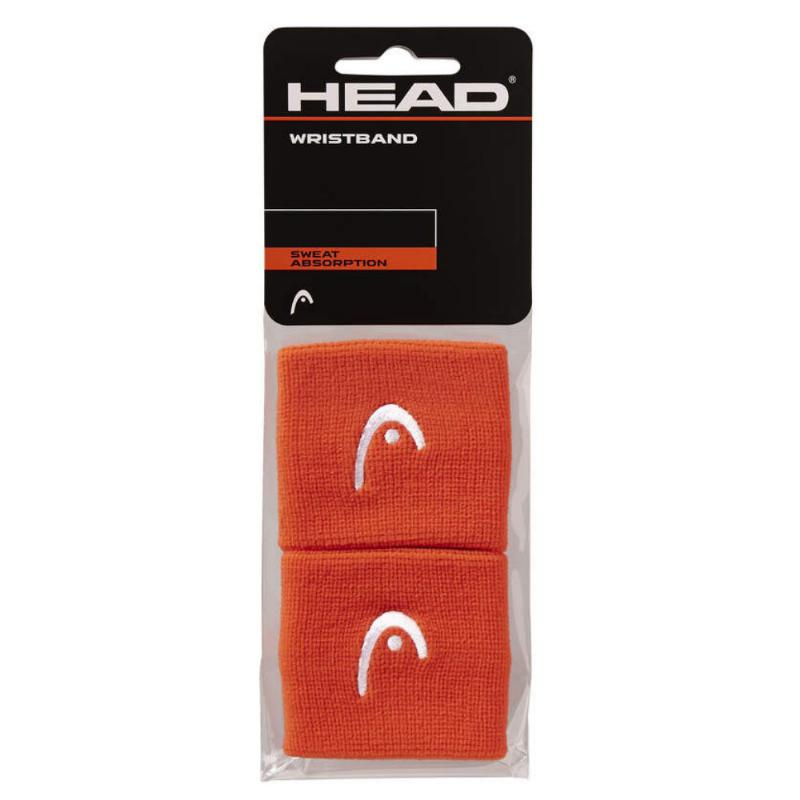 Muñequeras Head Naranja 2,5