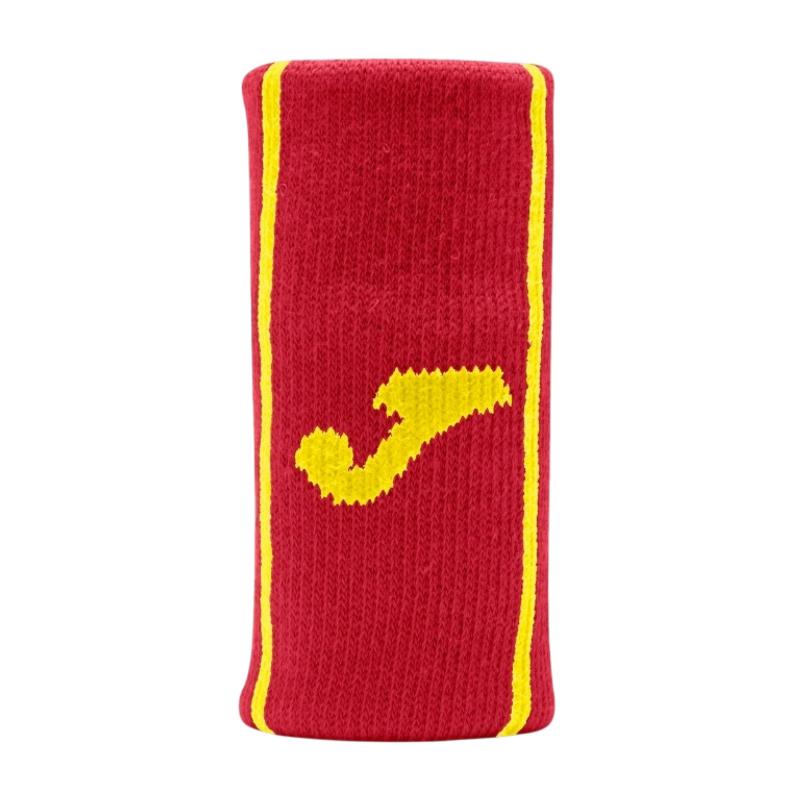 Muñequeras Joma Game Largas Rojo Amarillo 2 Unidades