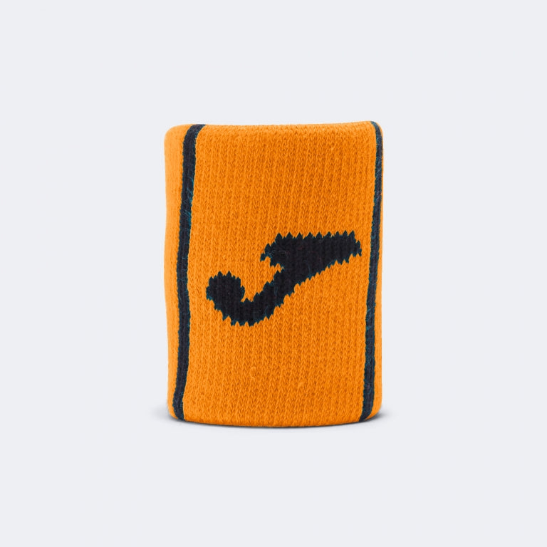 Muñequeras Joma Game Naranja Negro 2 Unidades