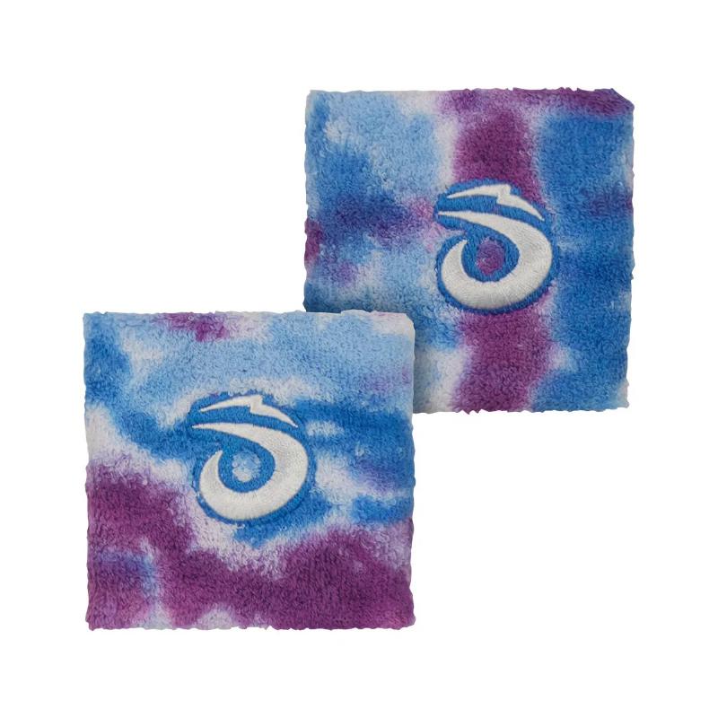 Muñequeras Lok Tyedye Azul 2 Unidades