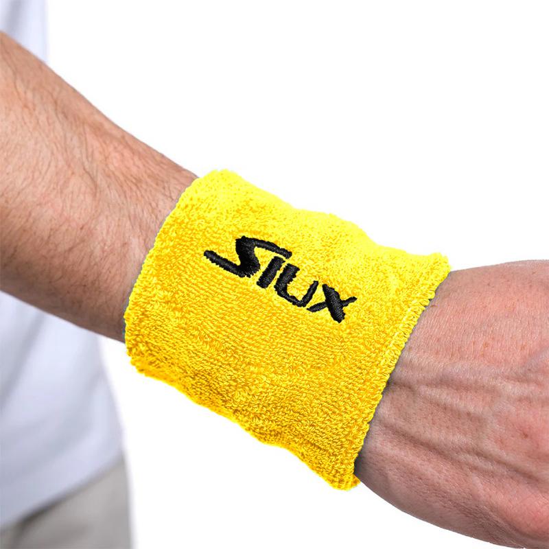 Muñequeras Siux Reveal Amarillo 2 Unidades