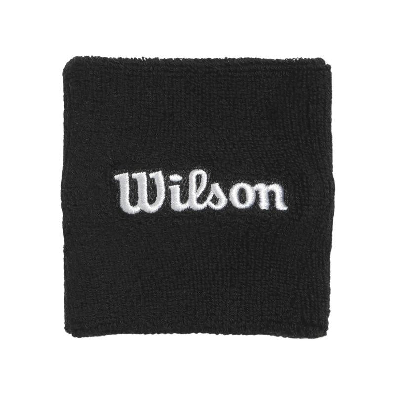Muñequeras Wilson Negro 2 Unidades