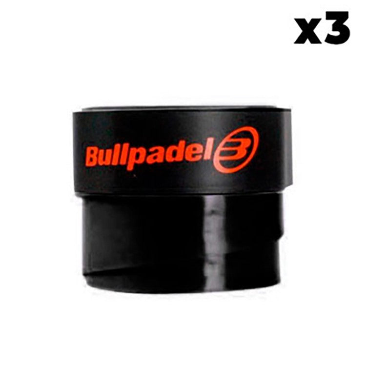 Surgrips bullpadel noir lisse 3 unités