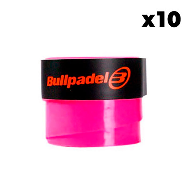 Surgrips bullpadel lisse rose 10 unités