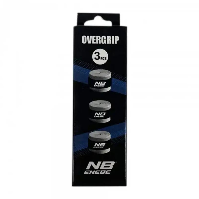 Overgrips Enebe Liso Negro 3 Unidades