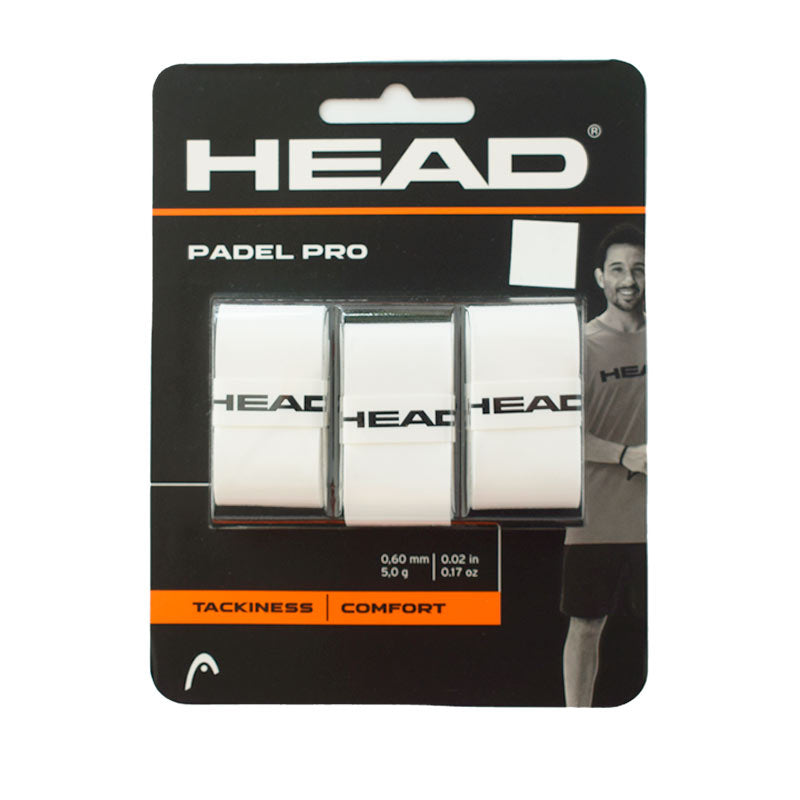 Overgrips Head Padel Pro White 3 unità