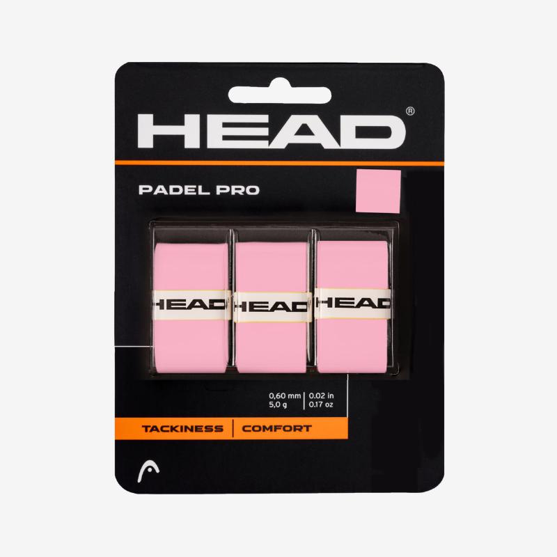 Overgrips Head Padel Pro Rosa 3 unités