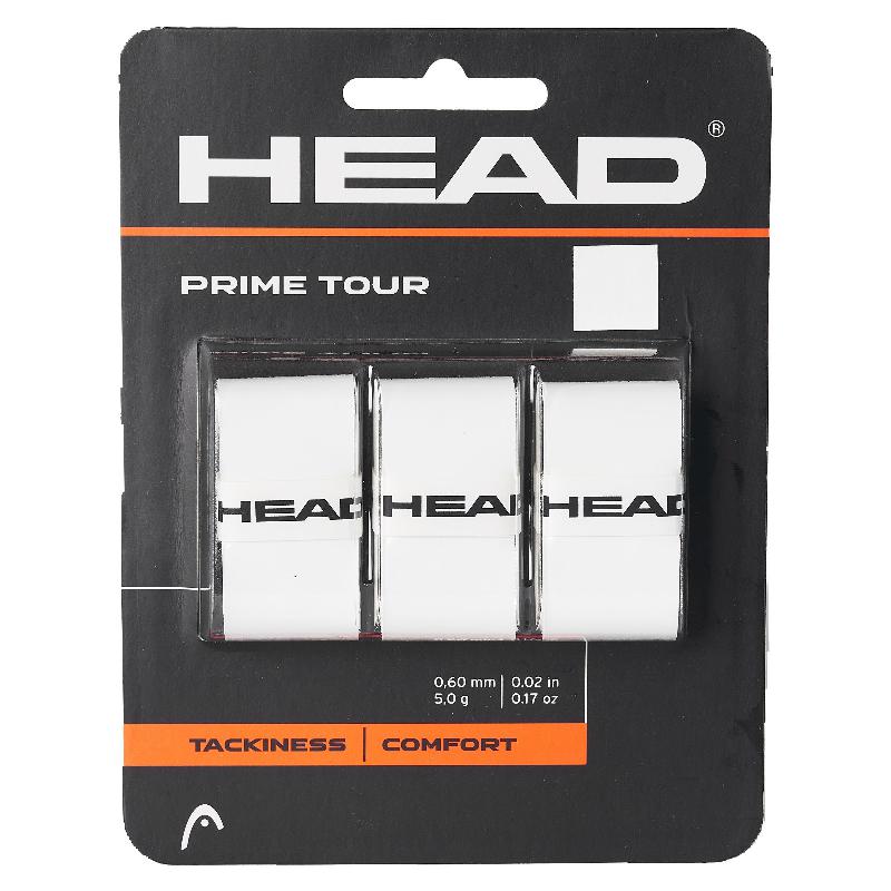 Overgrips Head Prime Tour Blanco 3 Unidades