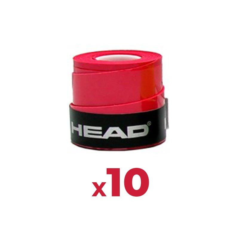 Overgrips Head Xtreme Soft Red 10 unità