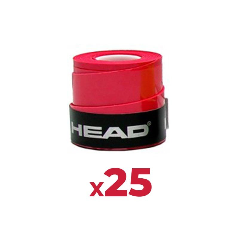 Overgrips Head xtreme Soft Red 25 unités