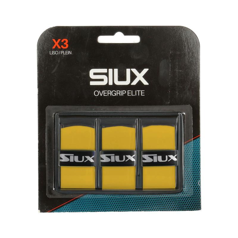 Overgrips Siux Elite Amarillo 3 Unidades