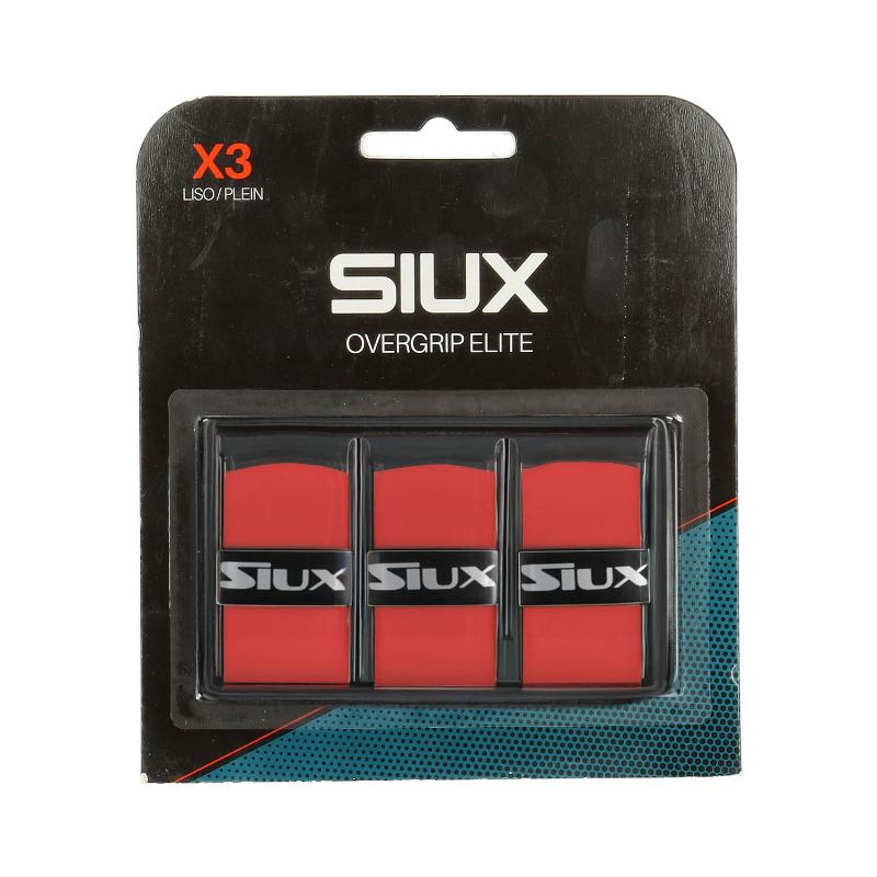 Overgrips Siux Elite Rojo 3 Unidades