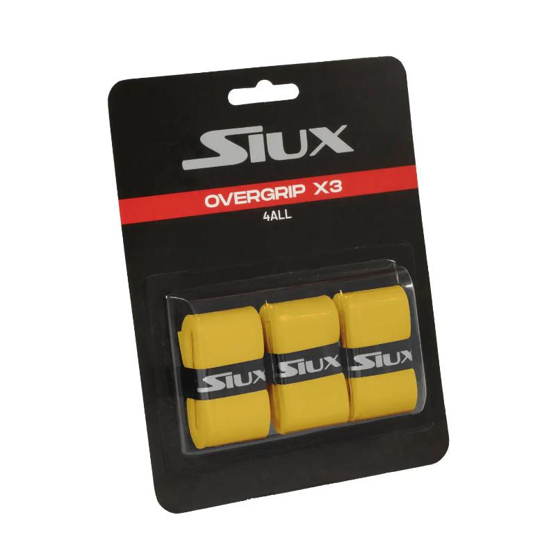 Overgrips Siux For All Amarillo 3 Unidades