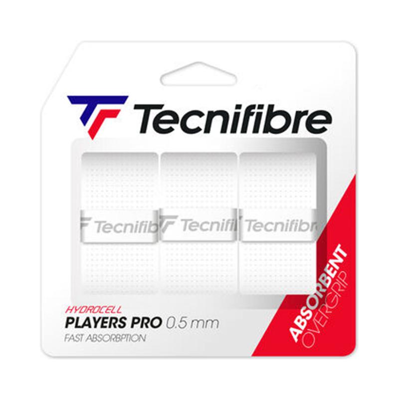 Overgrips Technifibre Players Pro Blanco 3 units