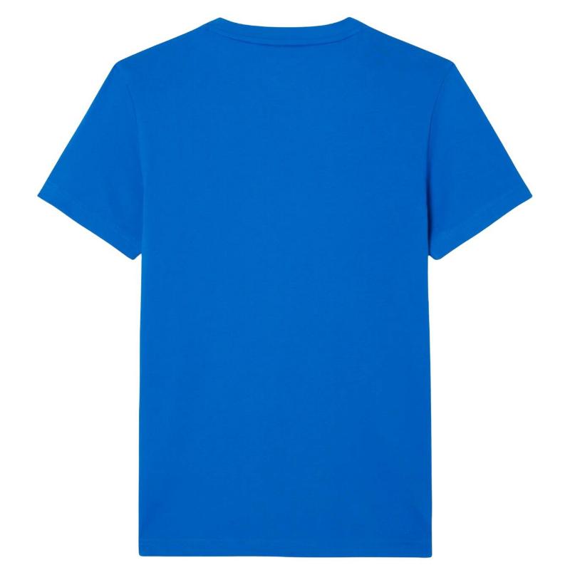 Pack Camiseta Lacoste Novak Djokovic Azul y Gorra Marino