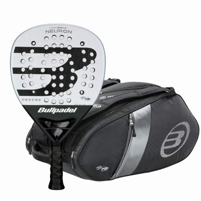 Pack Pala Bullpadel Chingotto Neuron 2025 con Paletero