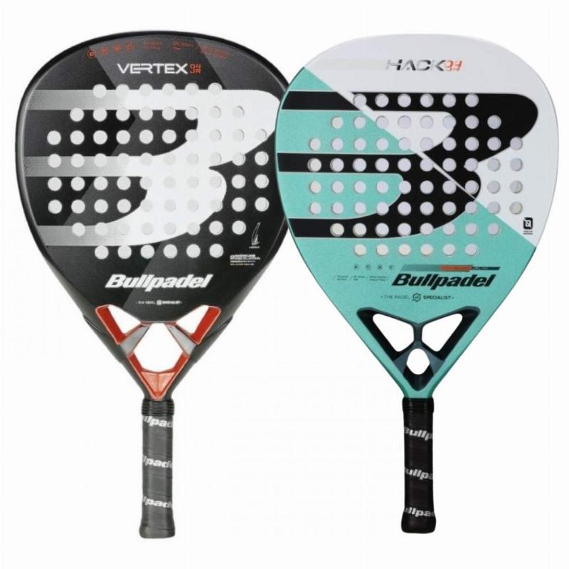 Pack Pala Bullpadel Tello Vertex 04 Junior 2025 y Pala Bullpadel Paquito Navarro Hack 04 Junior 2025