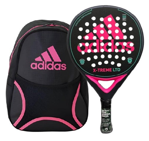 Adidas x-time Black Pink + Rucksack